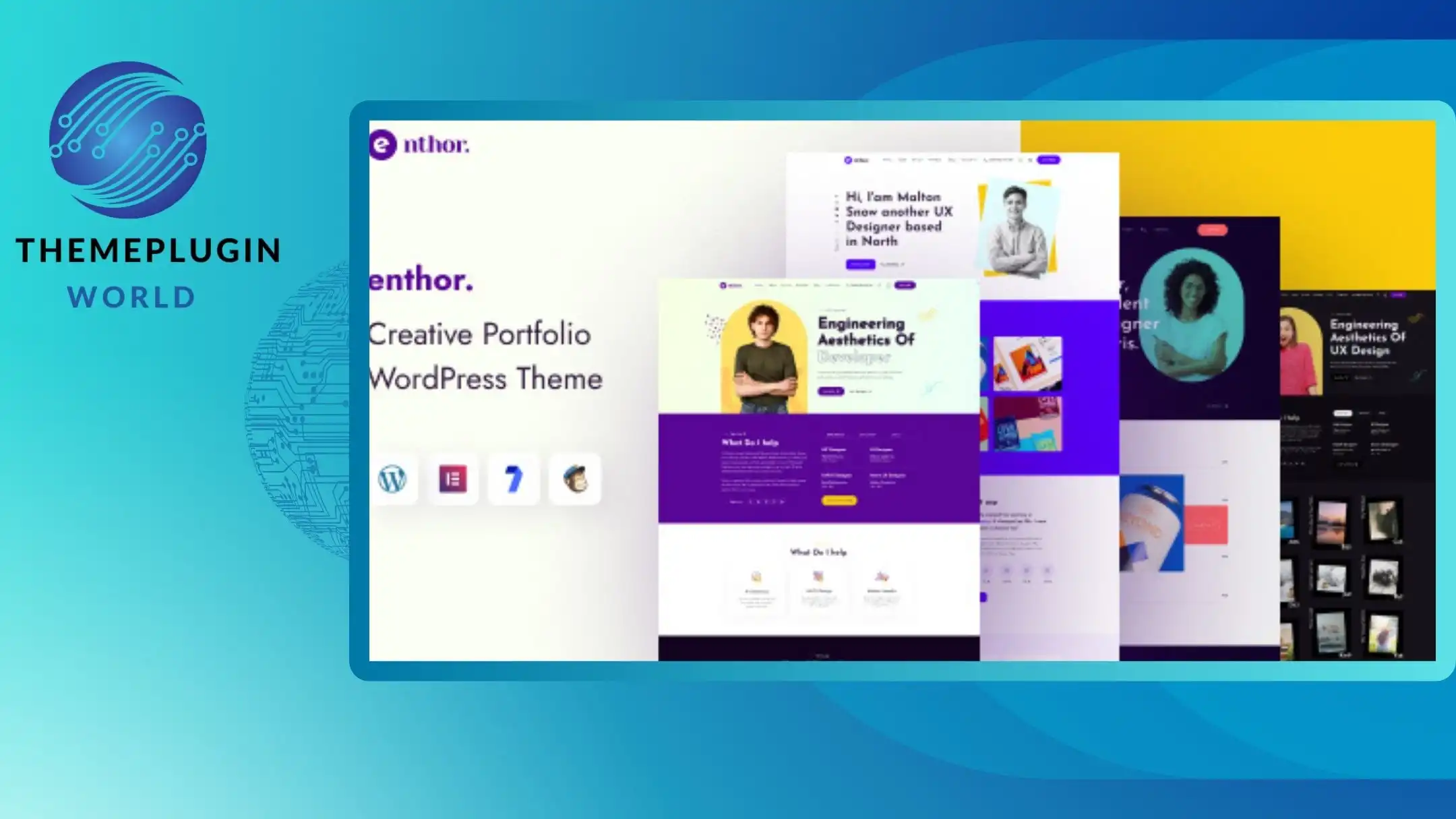 Enthor – Creative Portfolio WordPress Theme